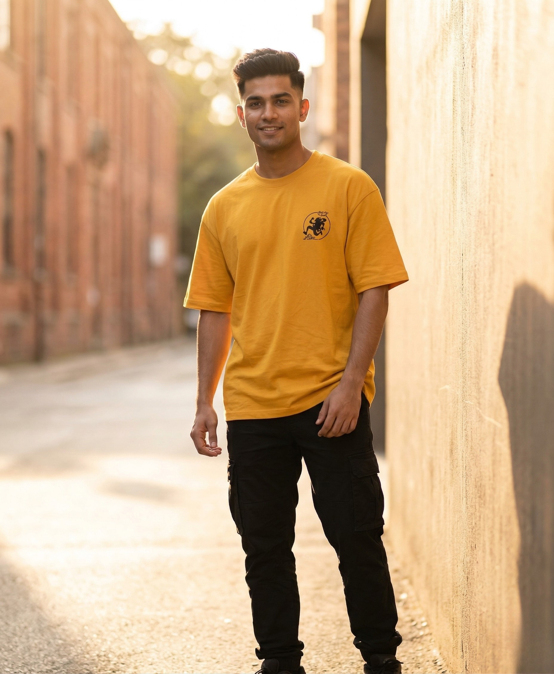 Sun God Awakening | Anime Oversized T-Shirt – Pirate Edition