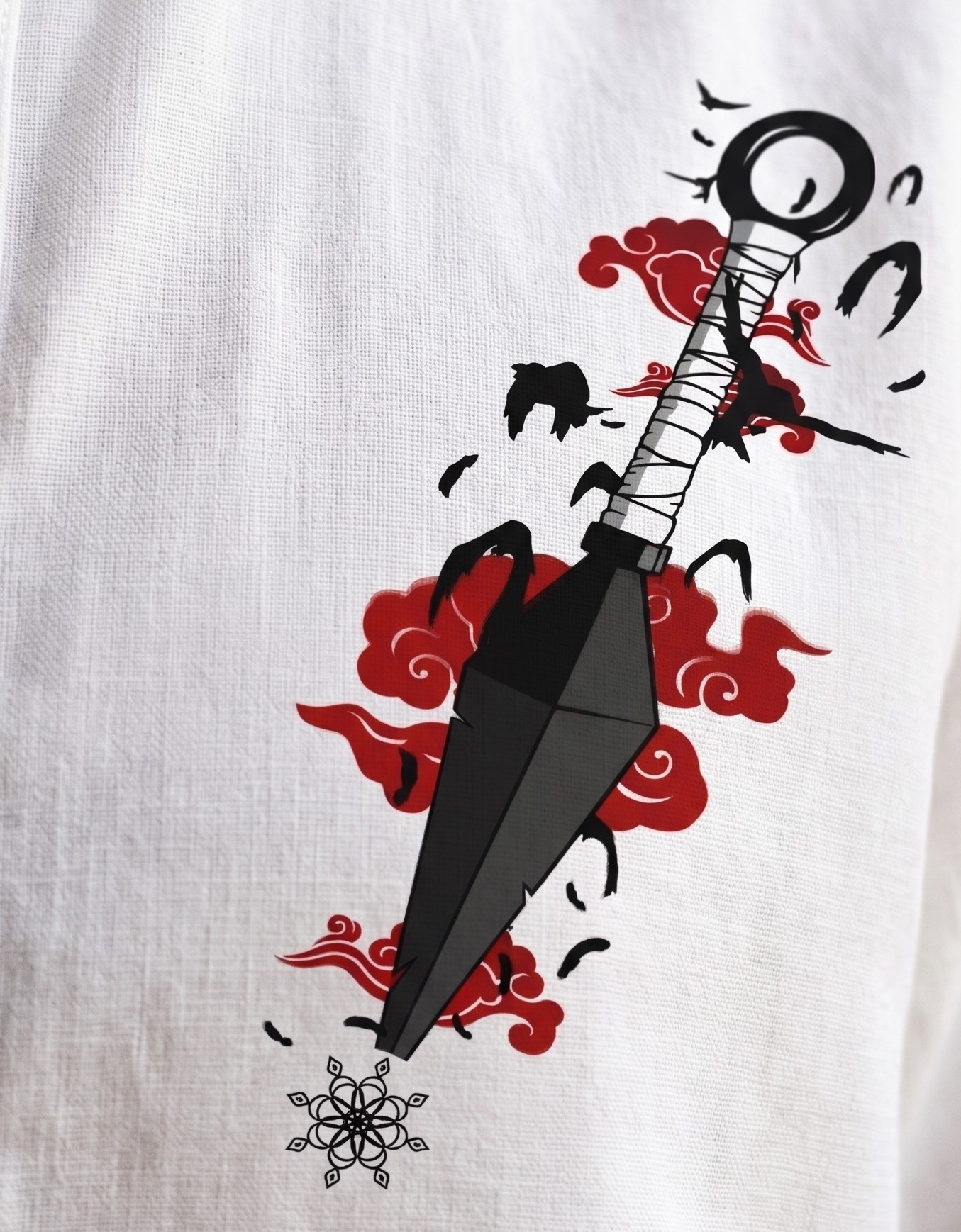 Silent Genjutsu | Anime Oversized Shirt – Rogue Ninja Edition