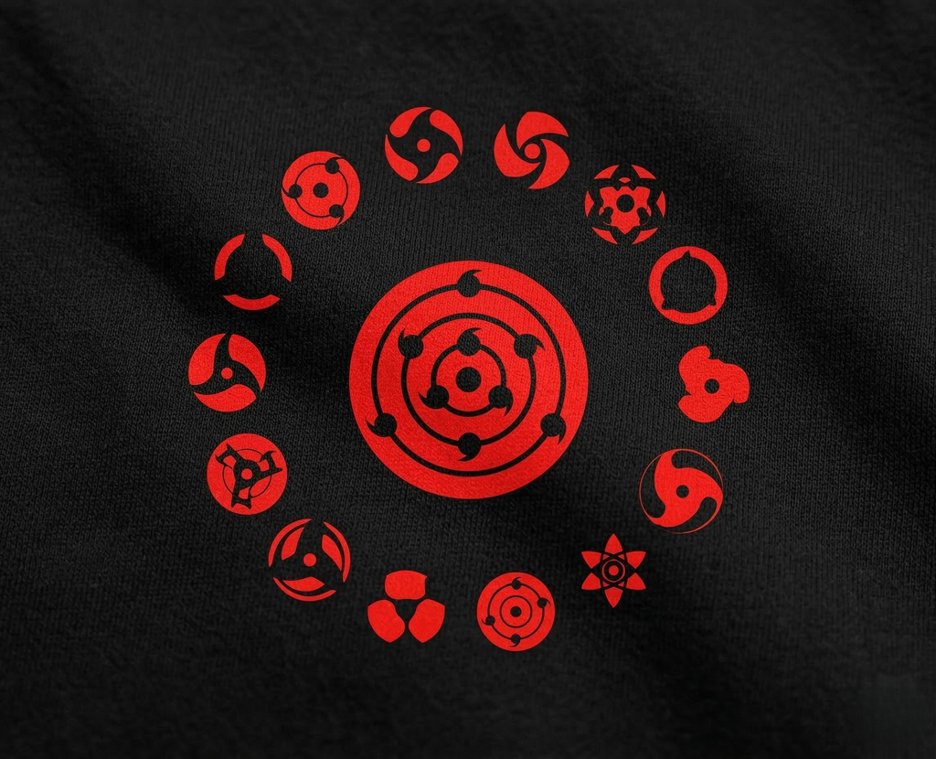 Eyes of the Uchiha | Anime Hoodie – Shinobi Edition