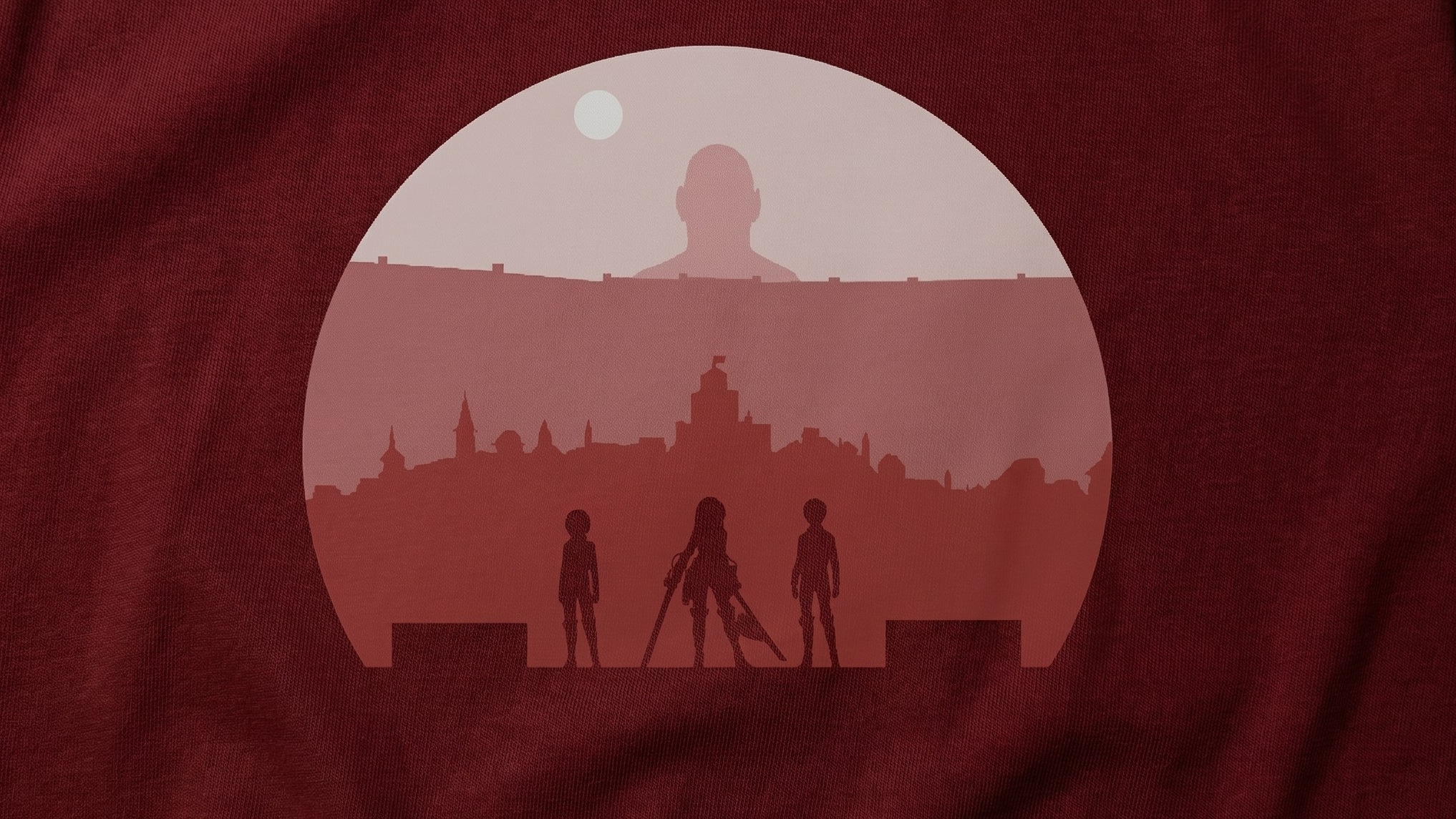 Beyond the Walls | Anime Oversized T-Shirt – Titan Edition
