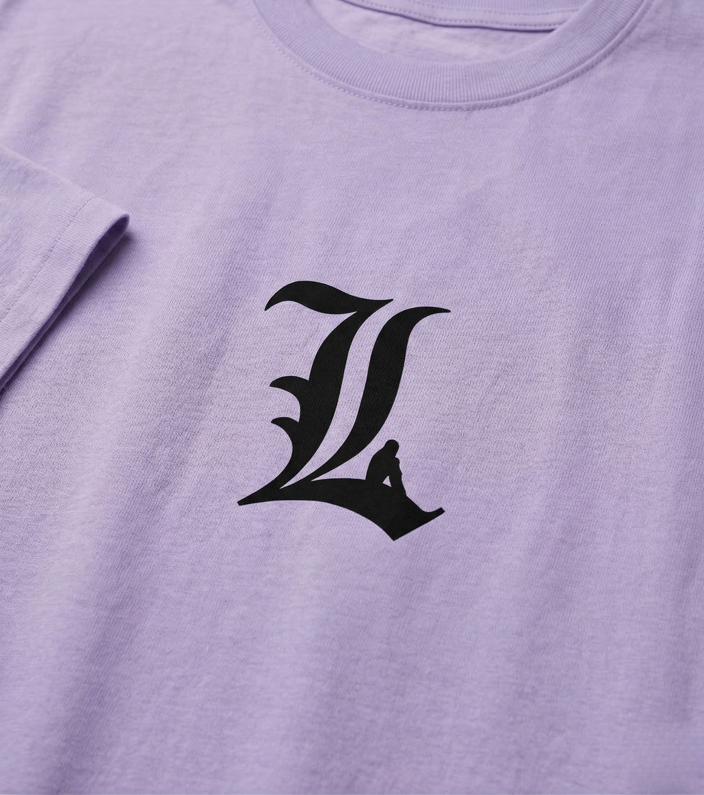 Shadow of L | Anime Oversized T-Shirt – Detective Edition