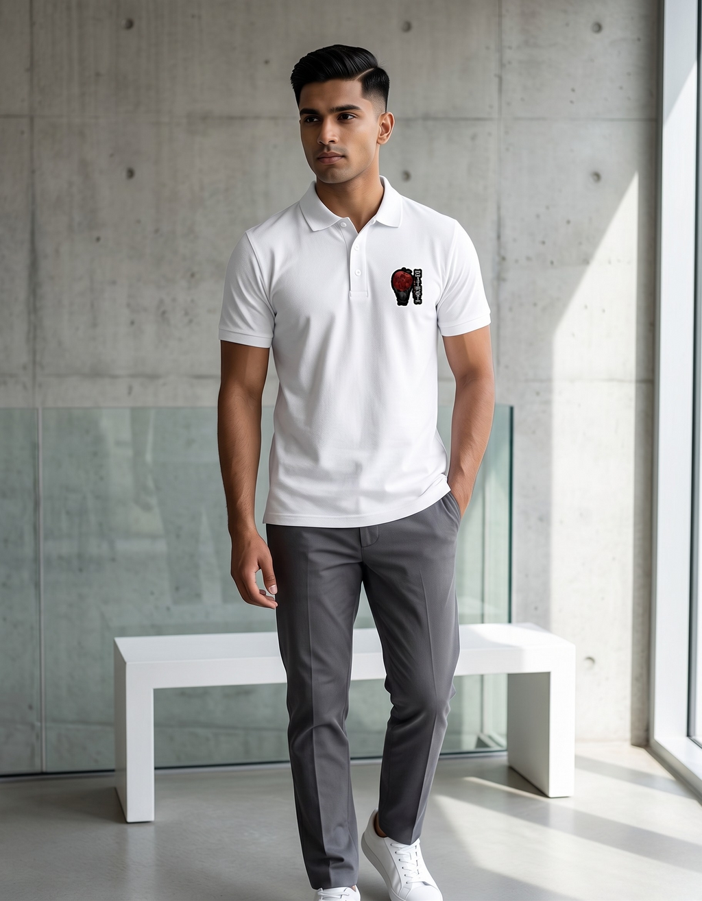 Shinigami Apple | Graphic Polo – Death Note Edition