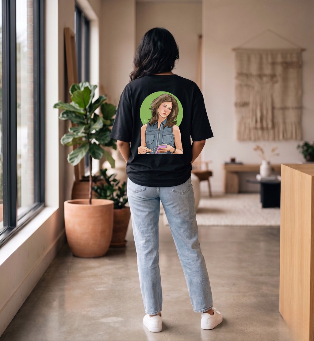 Main Character Oversized Tee