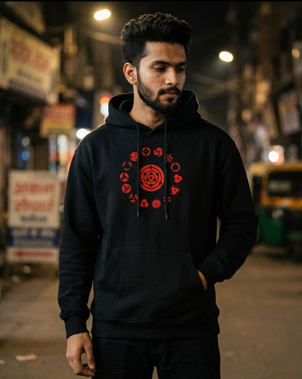 Eyes of the Uchiha | Anime Hoodie – Shinobi Edition