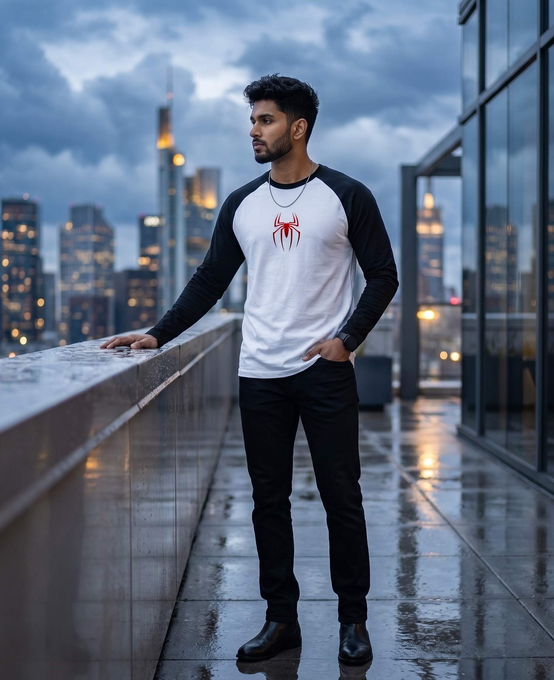 Web Mark | Raglan T-Shirt – Spidey Edition
