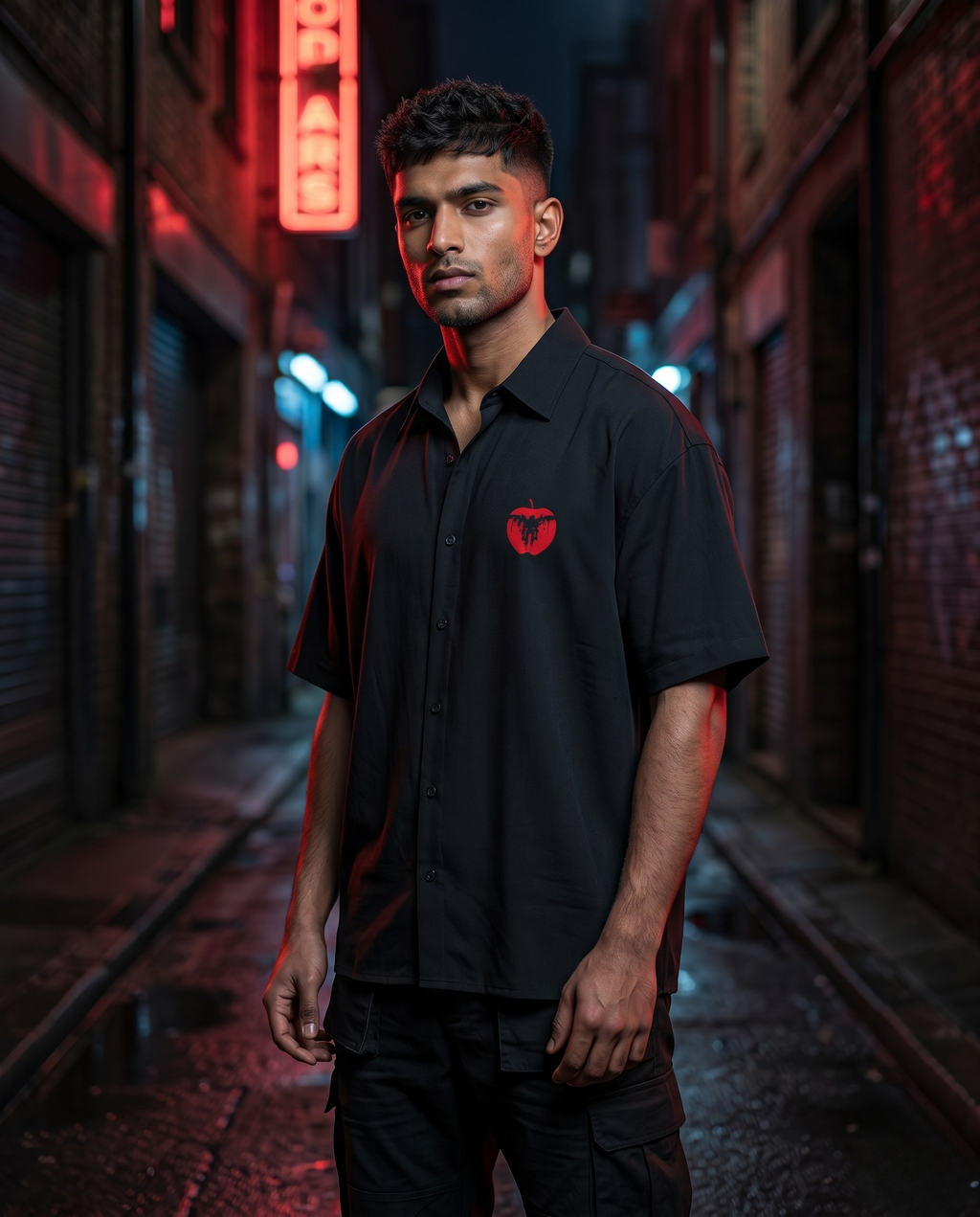 Forbidden Apple | Anime Oversized Shirt – Shinigami Edition