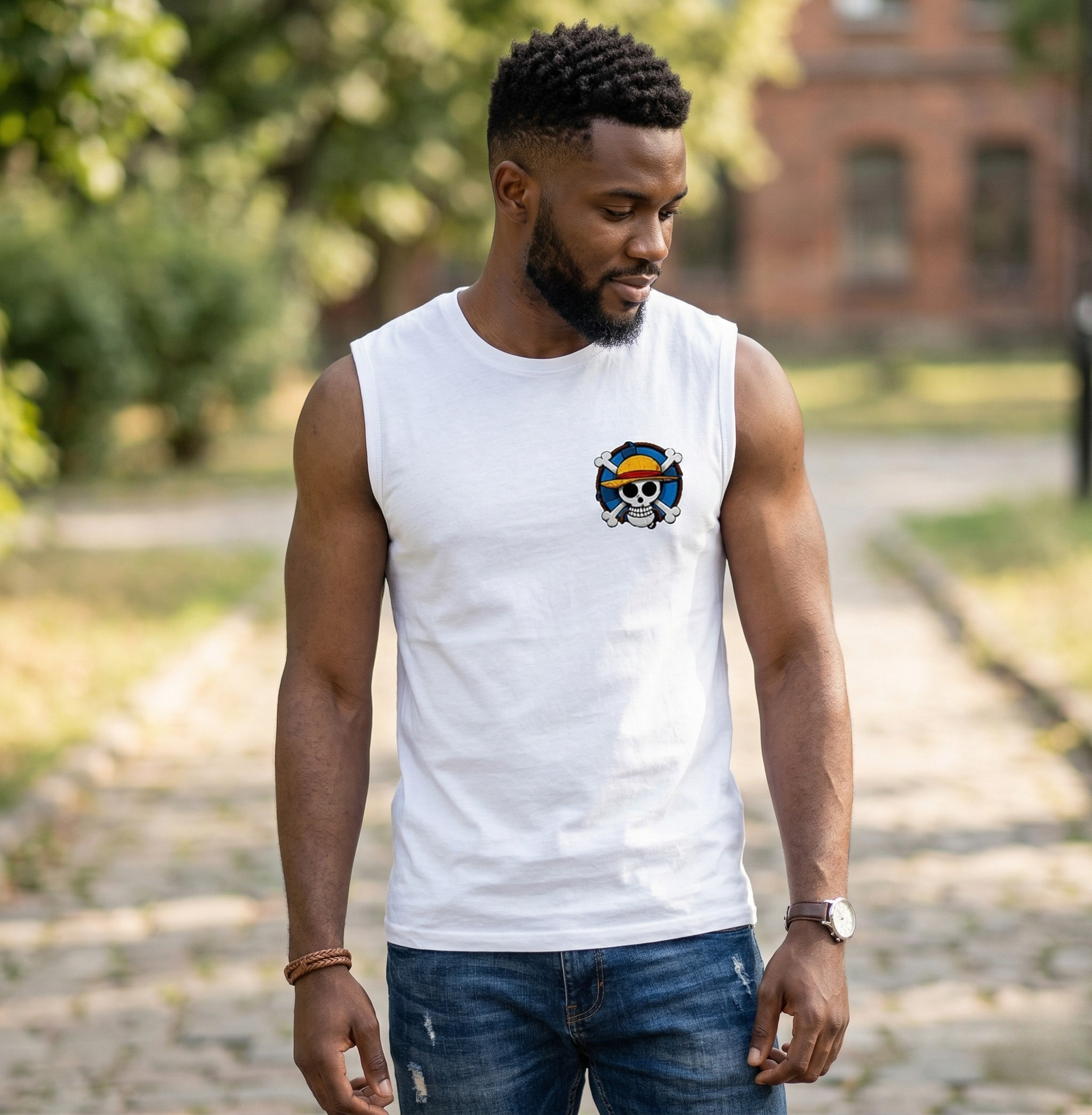 Straw Hat Crew | Anime Sleeveless T-Shirt – Pirate Edition