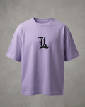 Shadow of L | Anime Oversized T-Shirt – Detective Edition