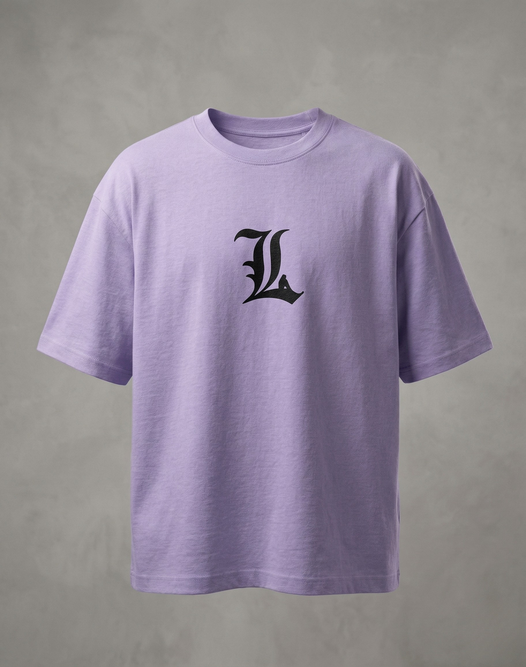 Shadow of L | Anime Oversized T-Shirt – Detective Edition