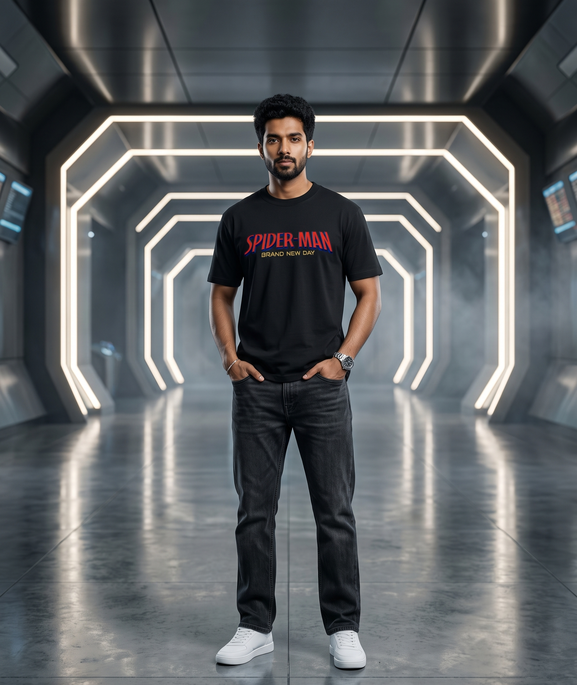 Fresh Start | Standard Crew Tee – Spider Edition