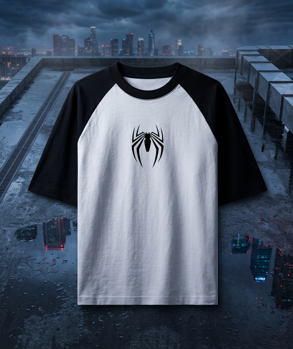 Web Emblem | Oversized Raglan – Spider Edition