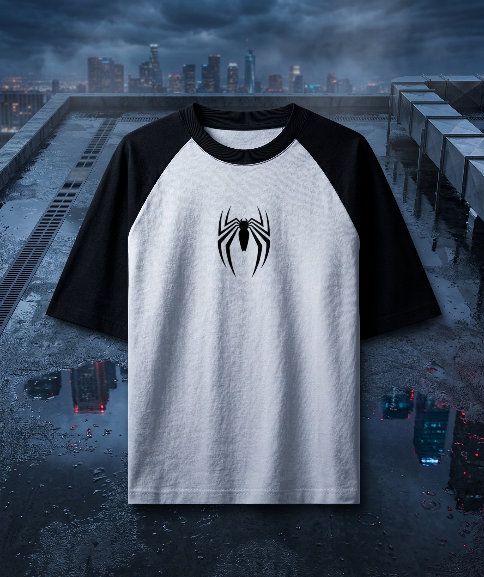 Web Emblem | Oversized Raglan – Spider Edition