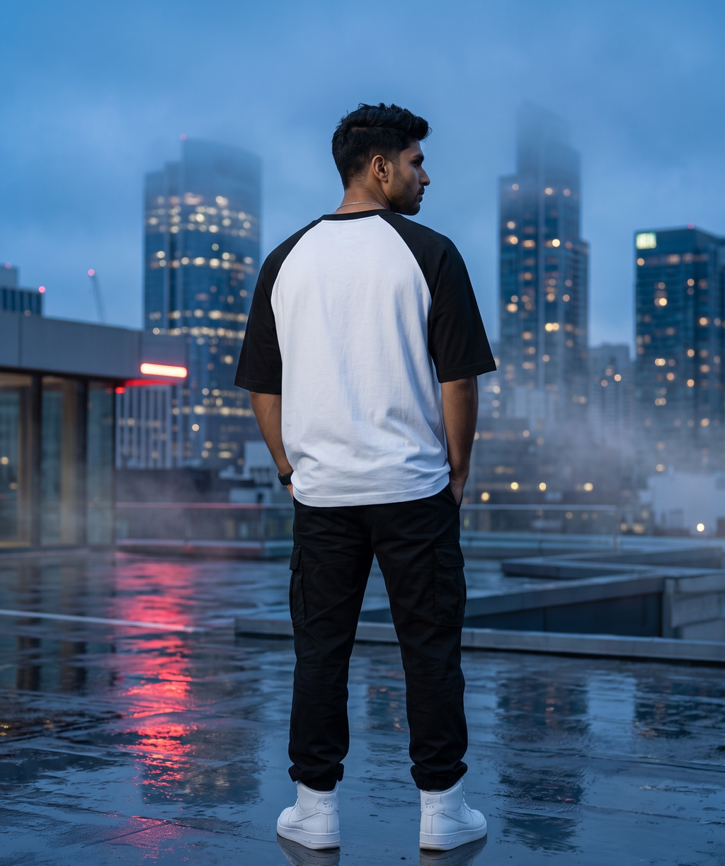 Web Emblem | Oversized Raglan – Spider Edition