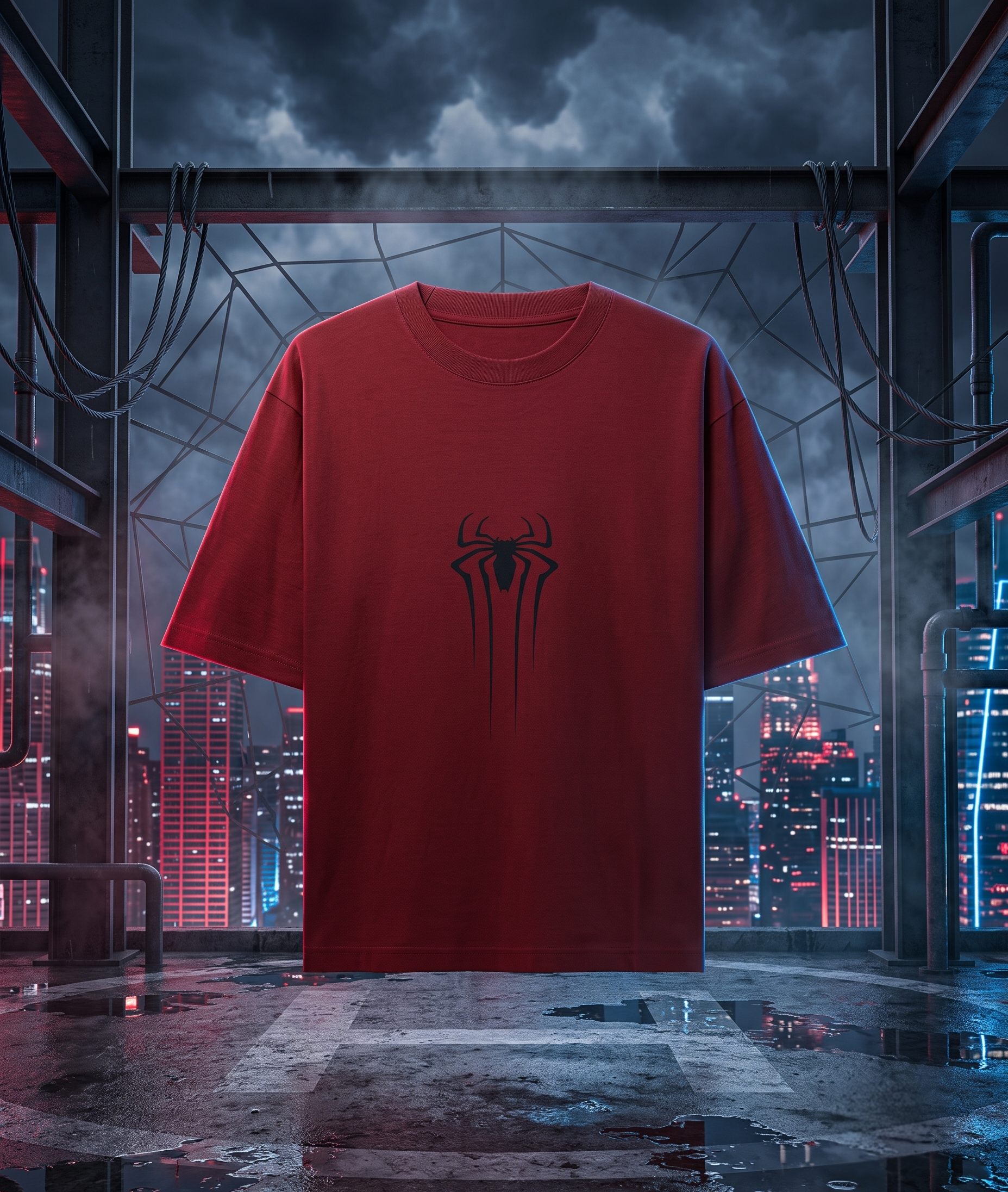 Friendly Neighborhood | Oversized Classic T-Shirt – Spidey Edition