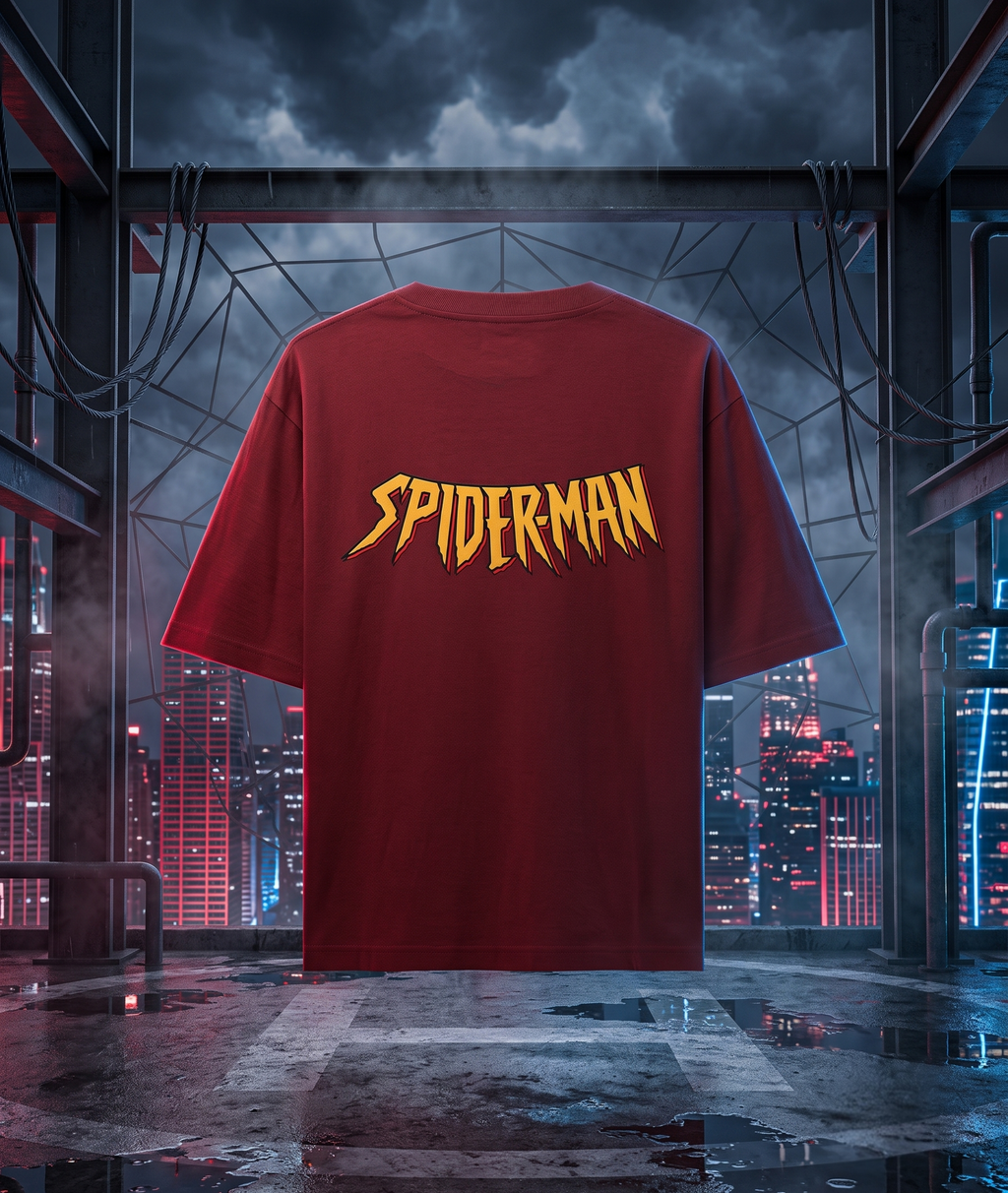 Friendly Neighborhood | Oversized Classic T-Shirt – Spidey Edition