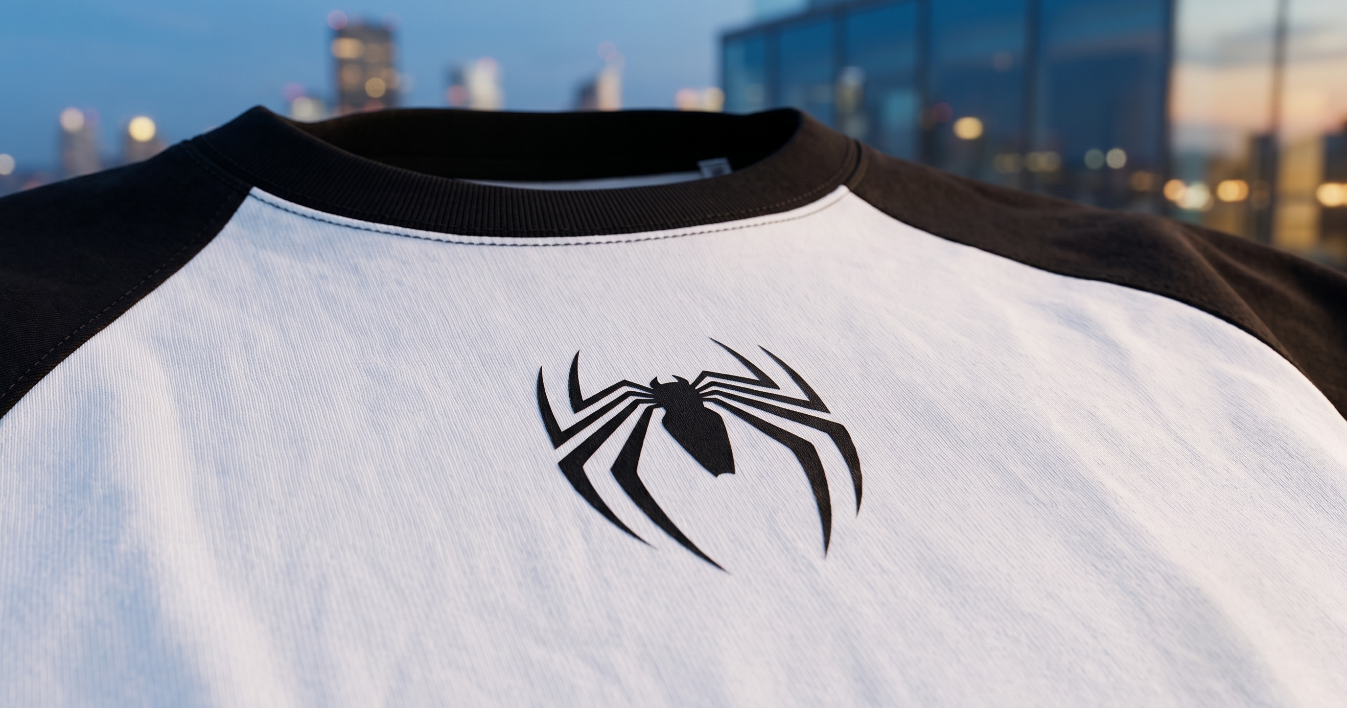 Web Emblem | Oversized Raglan – Spider Edition